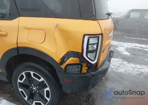 2023 Ford Bronco Sport Outer Banks z USA, uszkodzony, nr VIN 3FMCR9C62PRD83677